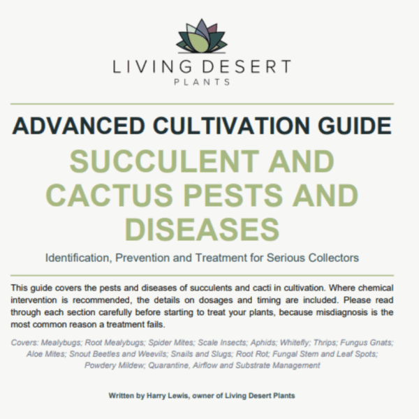 Advanced Cultivation Guide: Succulent & Cactus Pests and Diseases (PDF)